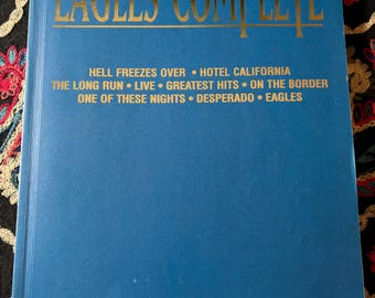 The New Eagles Complete | 1995 Warner Bros Piano Sheet Music Book