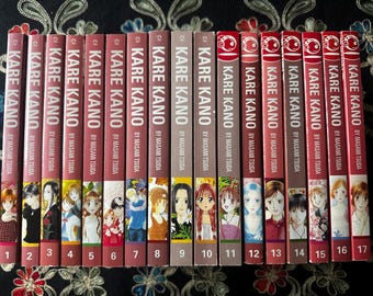 Kare Kano His and Her Circumstances Vols 1-17 | English Tokyopop Manga Set
