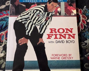 On The Lines Ron Finn David Boyd | 1993 NHL Linesman Memoir First Printing