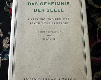 Das Geheimnis der Seele M Esther Harding | 1948 Rhein-Verlag Jungian Psychology