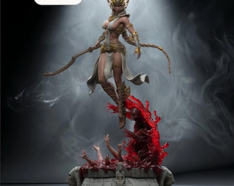 STL-bestand Sekhmet Ascension – mythologie voor verzamelobjecten – direct downloaden