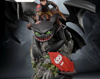 Tandeloze en hik heroïsche STL-bestand Diorama direct downloaden