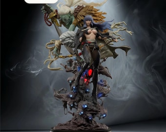 Kohakunushi soeverein STL-bestand – Fantasy Spirit Statue – direct downloaden