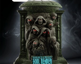 Soul Reaver Relic STL-bestand – spel voor bureaupennenhouder – direct downloaden