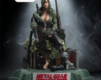Sniper Wolf Eclipse STL-bestand – stealth-beeldjespel – direct downloaden