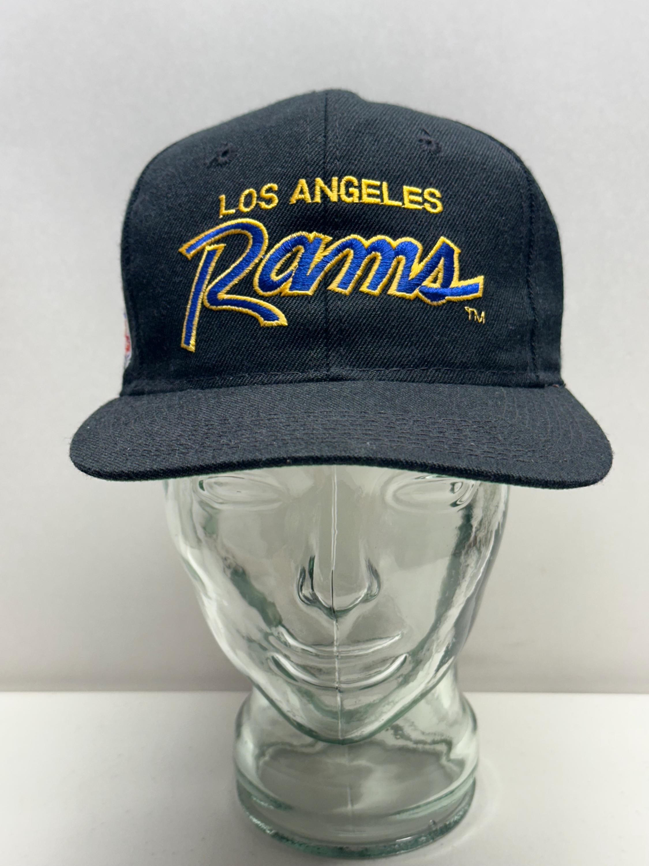 9Os NFL LA RAMS スナップバックキャップデッドストック NFL Sports Specialties Los Angeles Rams Black Snap Back Hat - Etsy