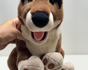1995 Universal City Studios 18” Balto Plush Toy Movie Wolf Dog Rare Vintage.