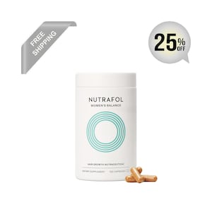 Nutrafol Women Balance - Hair Growth Nutraceutical Supplement, 120 Capsules