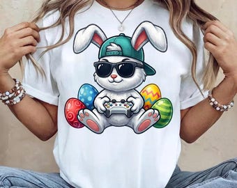 Lustige Osterhasen Gaming Videospiel Osterhasen Ostertag Jungen png