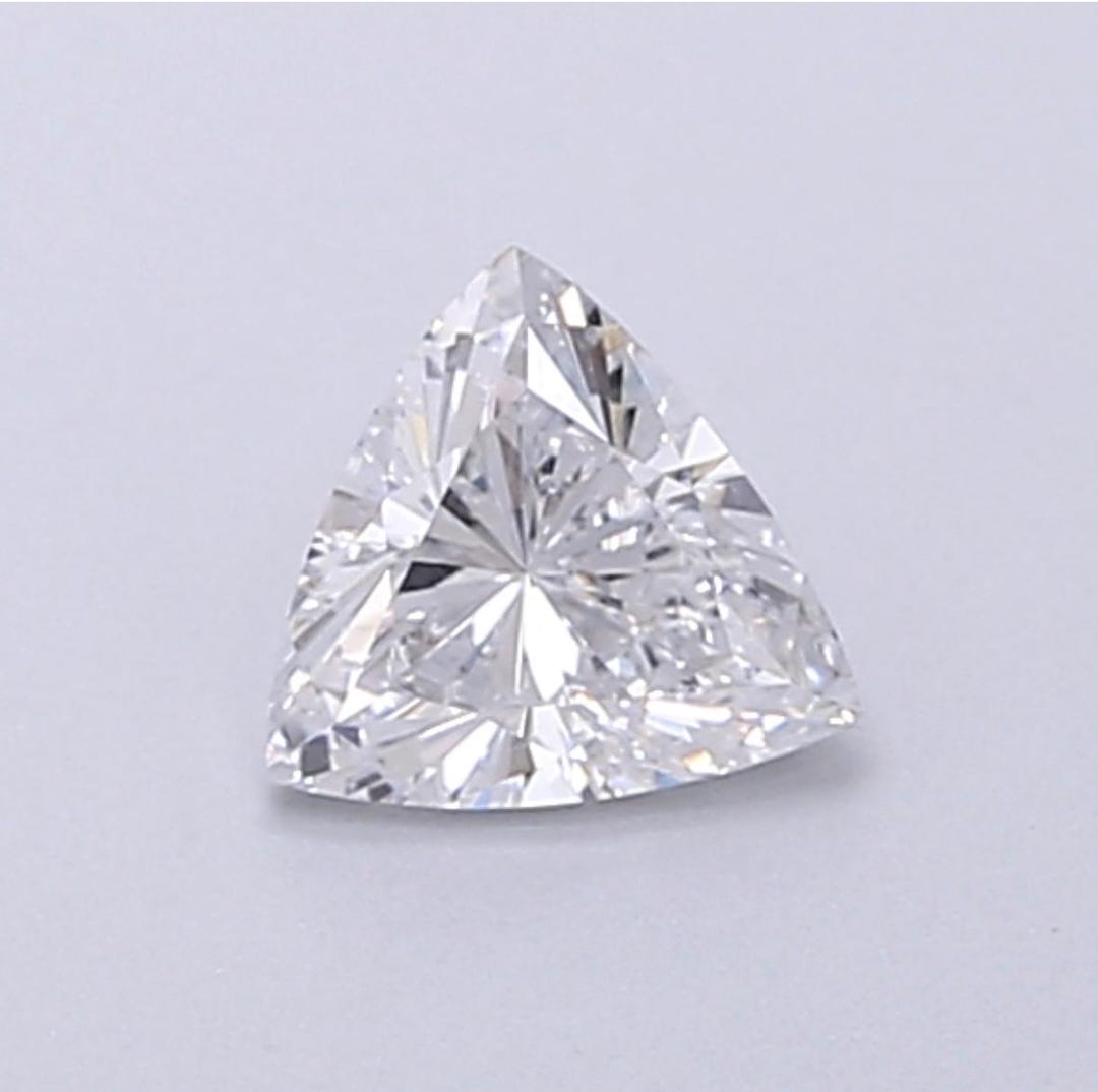 Triangle Lab Diamond IGI Certified Lab Grown Diamond: Triangle (trillion) Cut, - Etsy