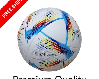 Official Al Rihla FIFA World Cup 2022 Match Ball, Size 5 PU Leather