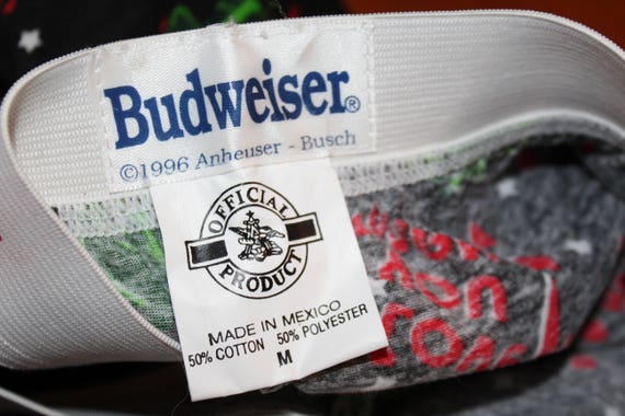 BUDWEISER Beer Bottle CAN logo Vintage Retro MEN/'S NEW Sleep LOUNGE Pajama Pants