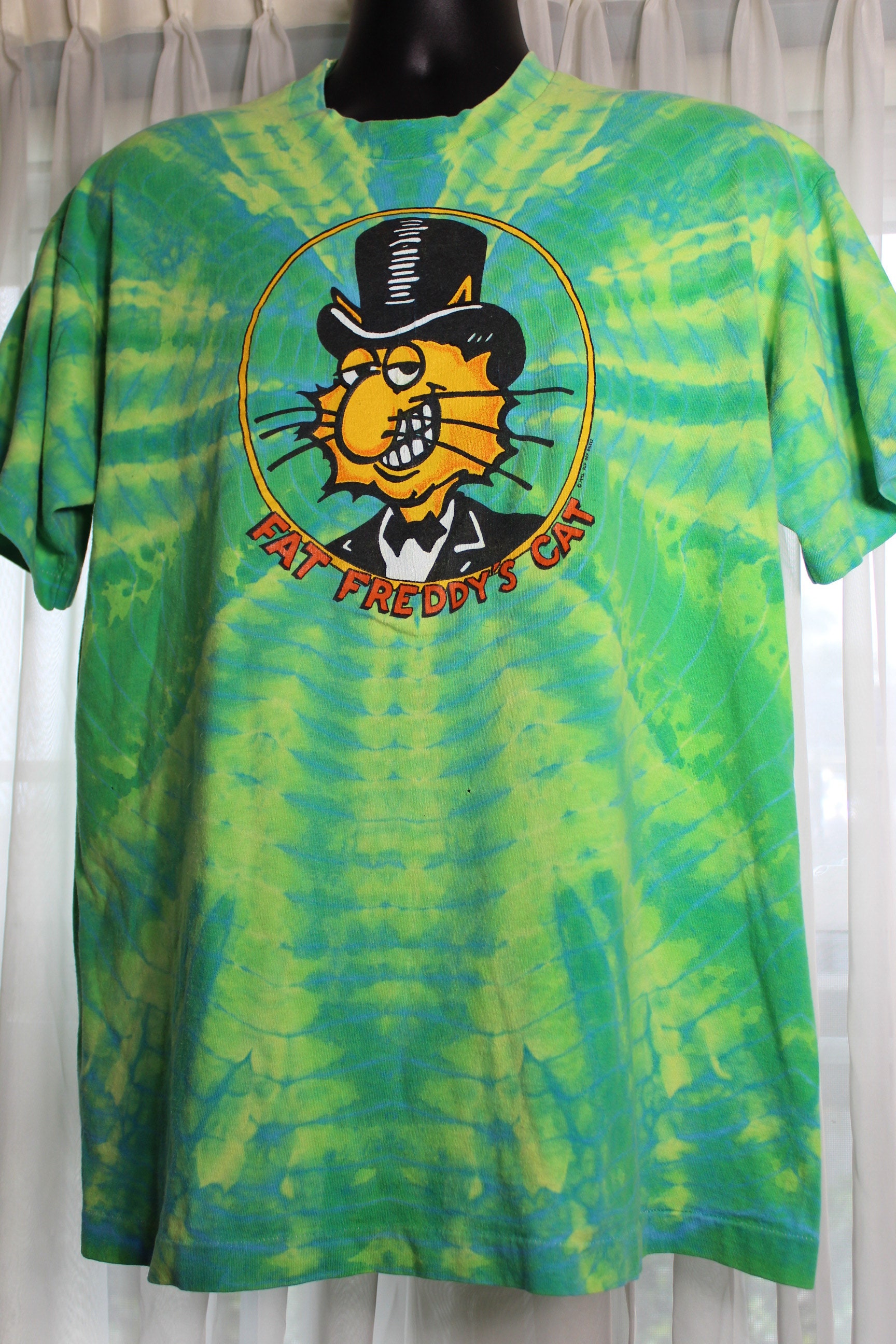 Rare FAT FREDDYS CAT Pot Fabulous Furry Freak Brothers Tie