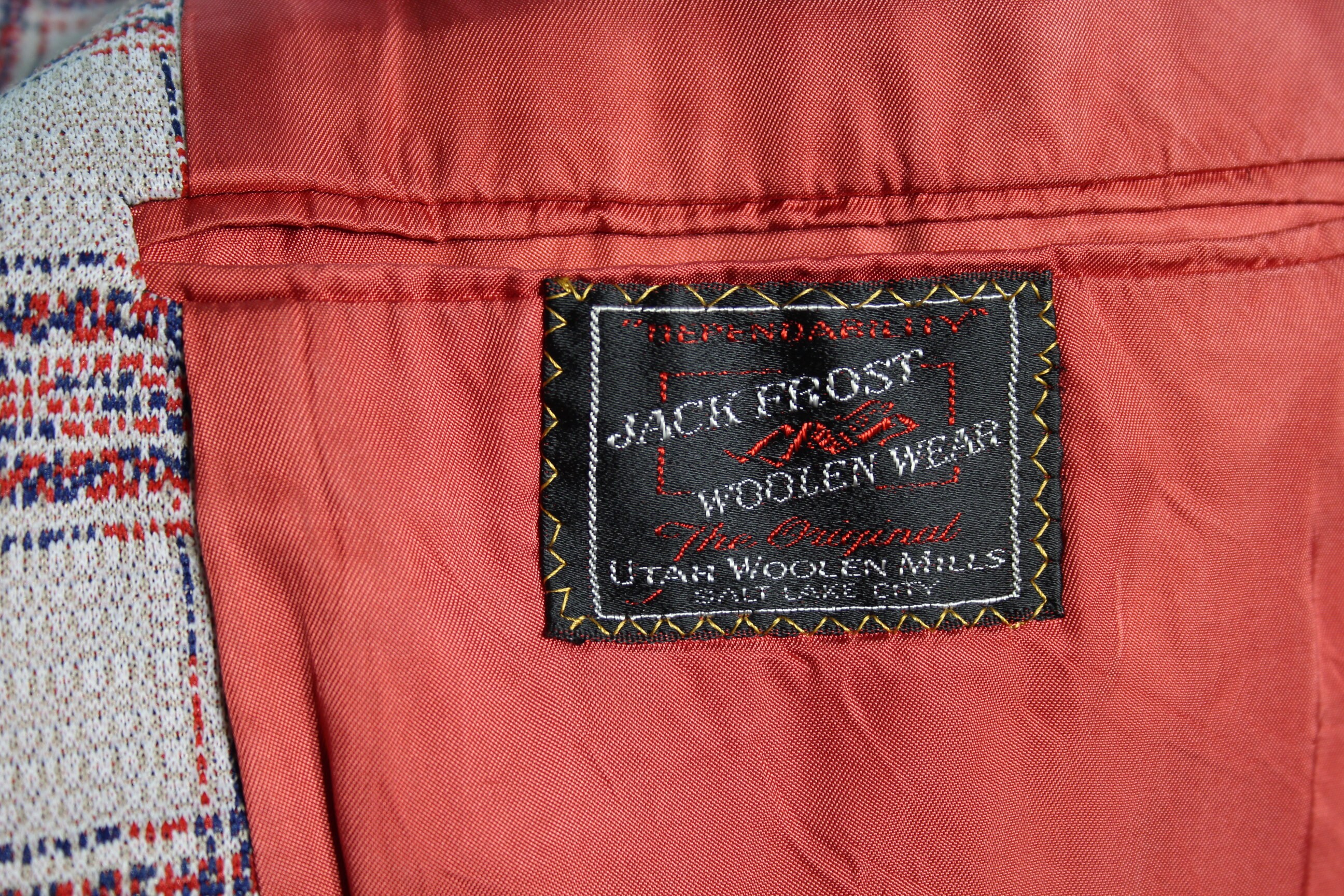 2022発売 40s〜 JACK FROST WOOLEN WEAR ウールジャケット - カバーオール