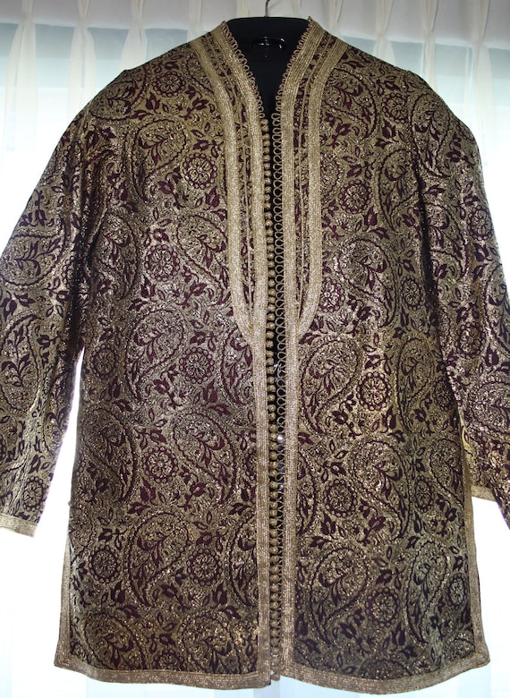 60s DIMITRI KRITSAS PARAPHERNALIA Metallic gold B