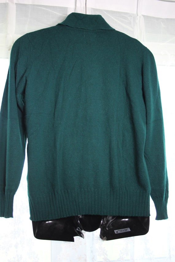 Rare VALERIE LOUTHAN Mens Luxury CASHMERE Collare… - image 3