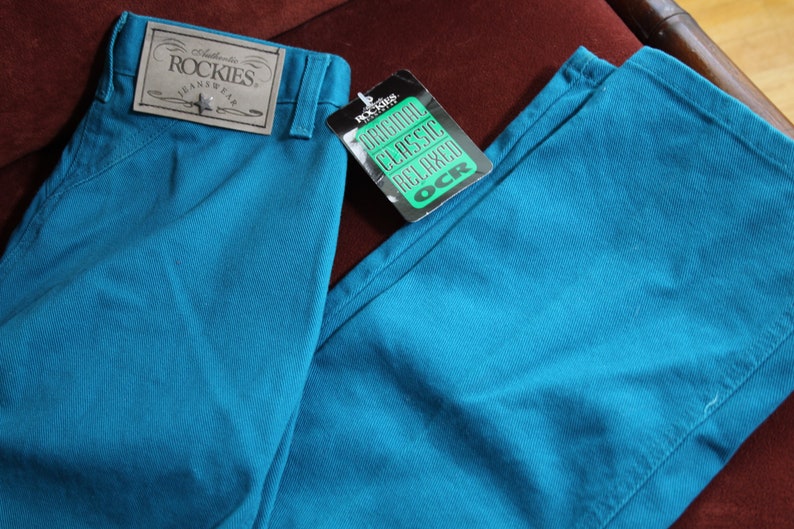 NOS Vintage ROCKIES JEANS Vivid 