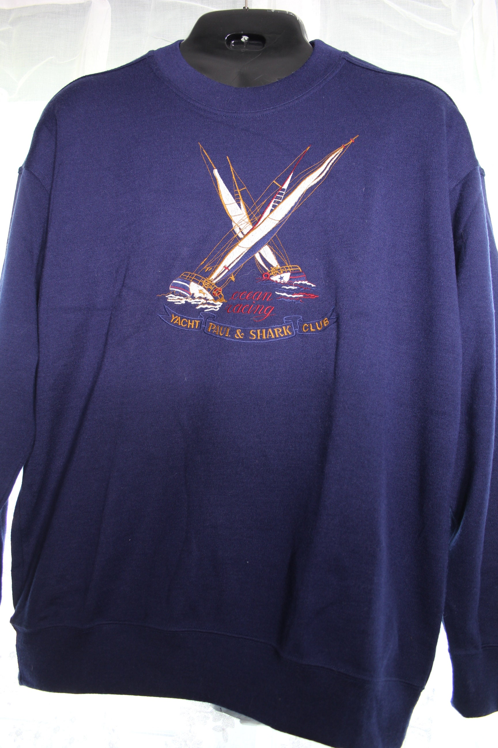 Paul and shark shop embroidered jumper
