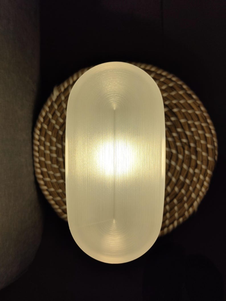 Galby Lamp | 3D-Printed Interactive Glass-Brick Inspired Design image 5