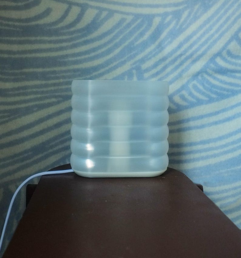 Galby Lamp | 3D-Printed Interactive Glass-Brick Inspired Design image 10