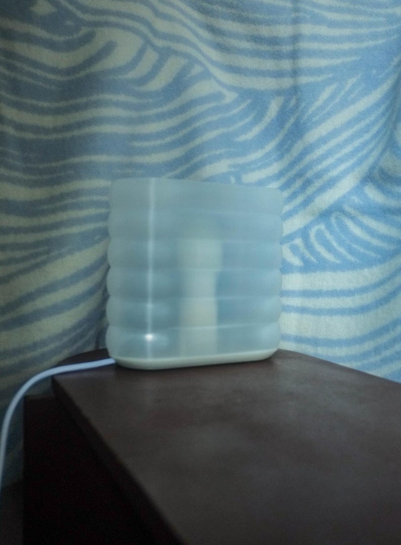 Galby Lamp | 3D-Printed Interactive Glass-Brick Inspired Design image 9