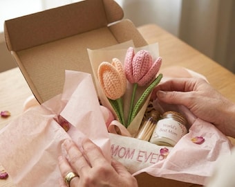 Regalo per la festa della mamma con asciugamano, regalo per la mamma, cesto regalo per la festa della mamma, confezione regalo per donne, regalo per lei