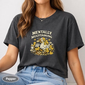 Mentally Multitasking Mom Shirt Funny Mom Life Tee Tired Mom Gift