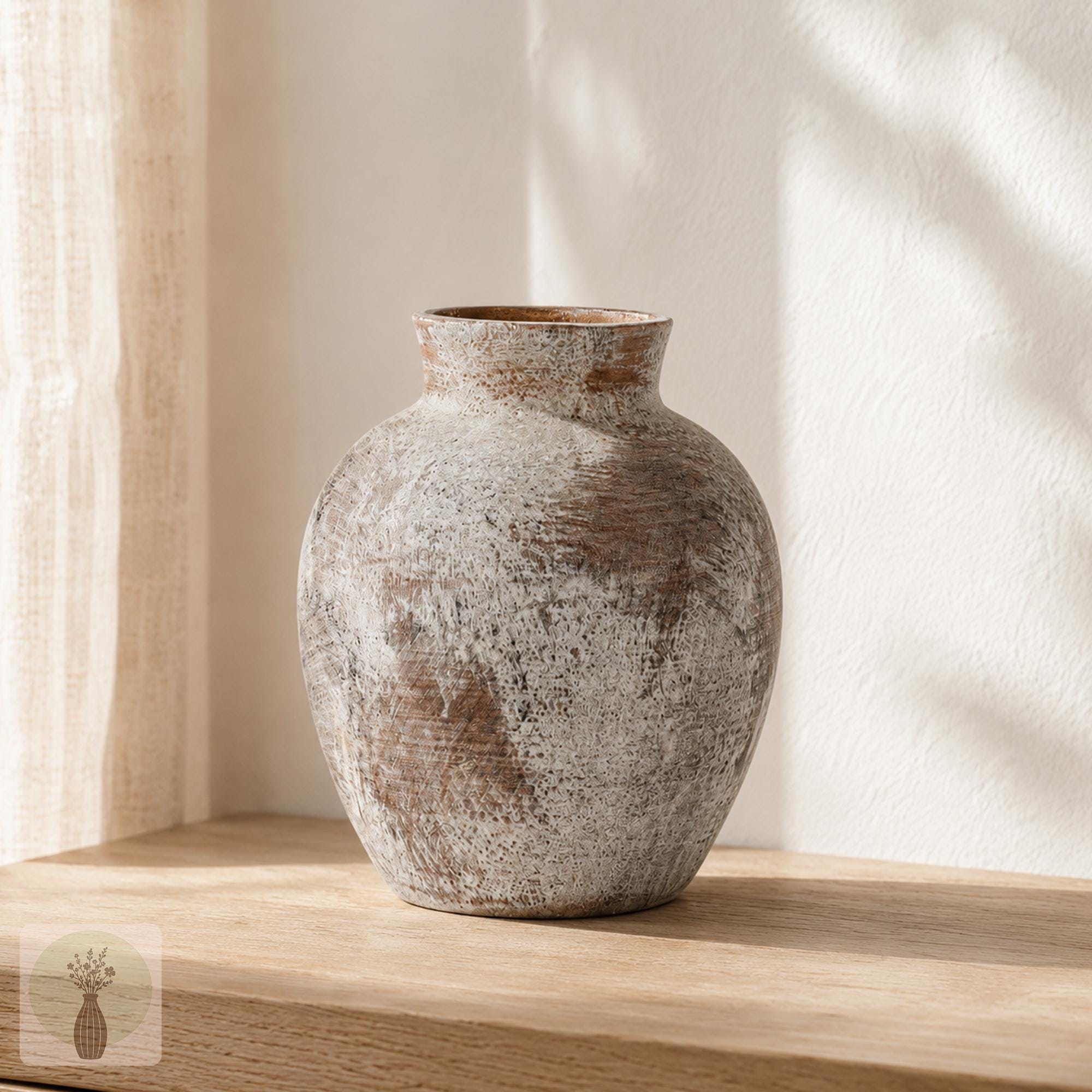 青い陶器の花瓶 - Etsy 日本
