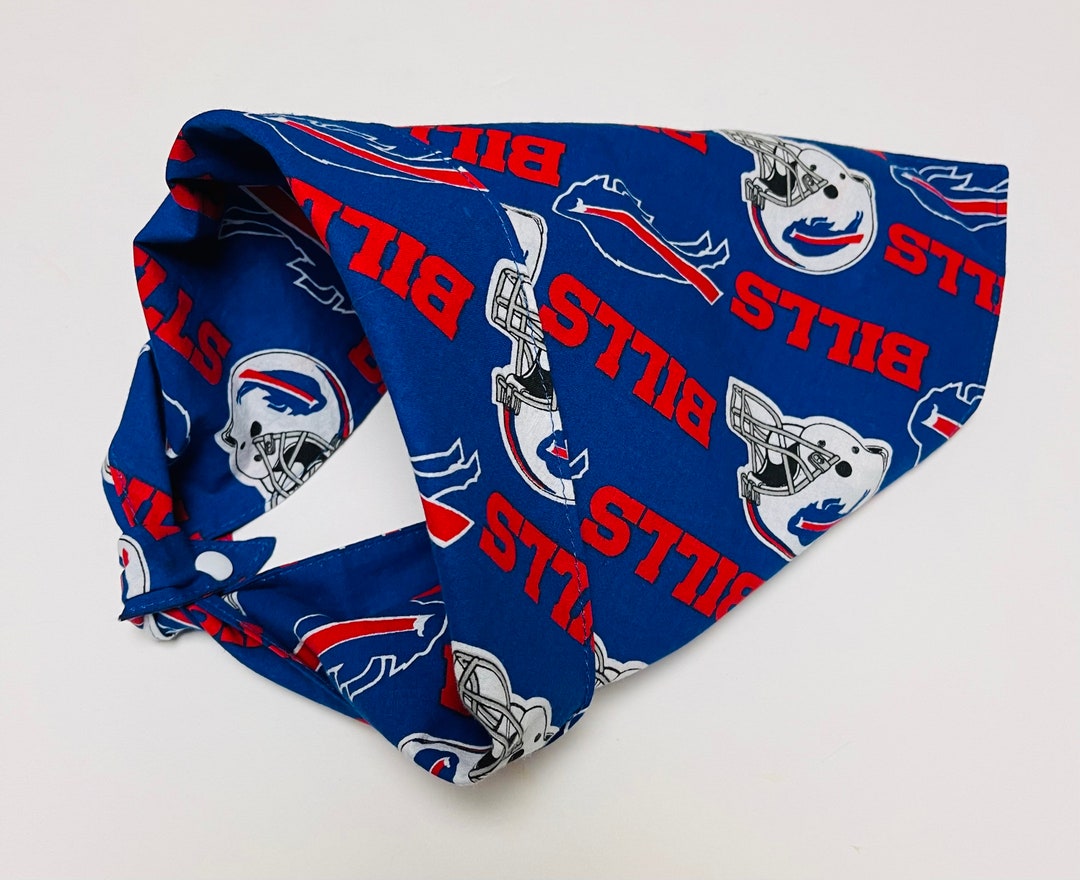 Tie and Snap Dog Bandana/large Size/buffalo Bills/classic Etsy