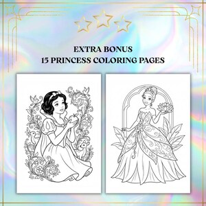 20 Preschool Math Worksheets, Princess Edition, Addition, Subtraction, Single Digit, Activity Pages (Digital Download) A4/US Letter Size image 16