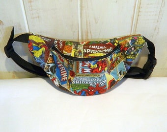 Spiderman Fanny Pack Bum Bag Theme Park Festival Kids Belt Bag Super Hero BFF Gift Kids Marvel Comics Universal