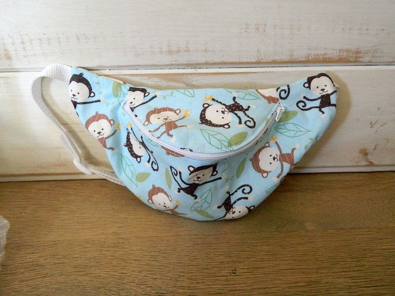 Monkey Fanny Pack Children/'s Fanny Pack Toddler to Pre-Teen FREE SHIPPING