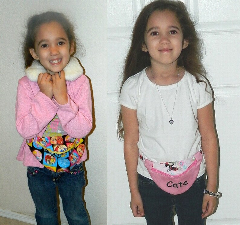 Monkey Fanny Pack Children/'s Fanny Pack Toddler to Pre-Teen FREE SHIPPING