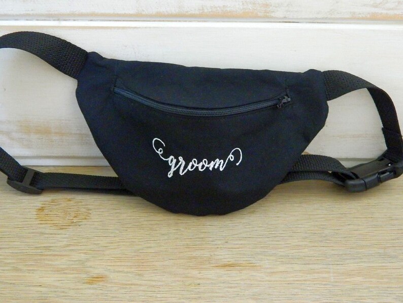 Embroidered Fanny Packs Money Belts Bride and Groom Mr Etsy