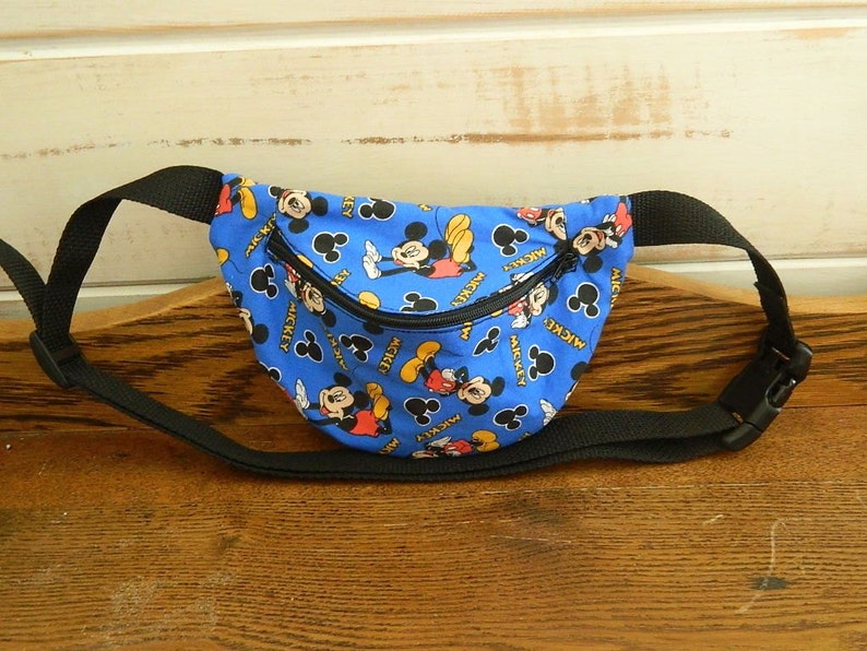 disney mickey mouse fanny pack