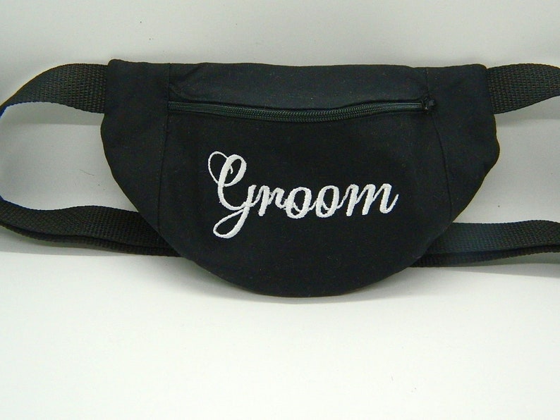 Embroidered Fanny Packs Money Belts Bride and Groom Mr Etsy