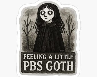 Mystery's Child Sticker by C. Autumn Trapp 3"x3"Vinyl Decal