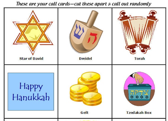 hanukkah bingo cards free printable💖 Descubra a emoção do jogo com ...