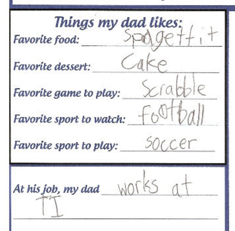 Fun Facts About Dad Father&amp;#039;s Day Gift Idea