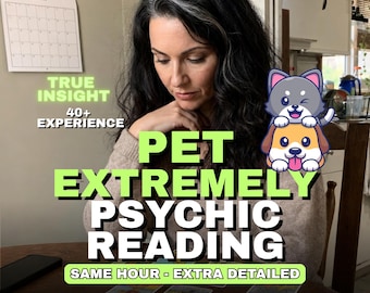 ANY PET Psychic Reading for Living Pets | Uncover Your Pet's Secrets Tarot Reading Same Day