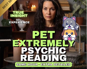 ANY PET Psychic Reading for Living Pets | Uncover Your Pet's Secrets Tarot Reading Same Day