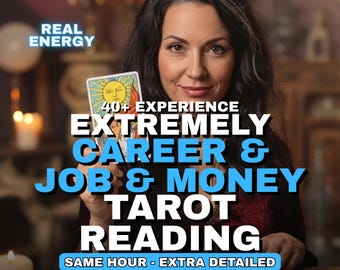 Same Hour Career Tarot Reading, Psychic Career Reading, Career Tarot Card Reading, Medium Career Reading, Money Reading, Tarot Reading