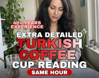 Authentic Turkish Coffee Reading  | Clairvoyant Psychic Reading  | Tasseography | Detailed Future Prediction | Same Hour Fortune Telling