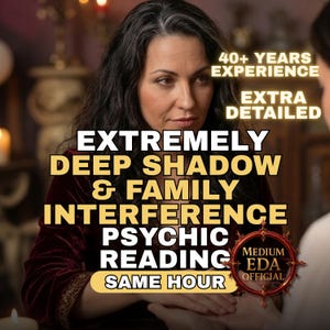 Deep Shadow Reading & Family Constellation: Ancestral Healing, Karma Reading, Psychic Advice and Spiritual Cleanse for Relationship Help