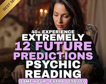 Same Hour 12 Future Psychic Predictions: Clairvoyant Medium Reading