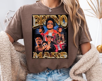 Camiseta Comfort Colors Bruno Mars The Romantic Tour 2026