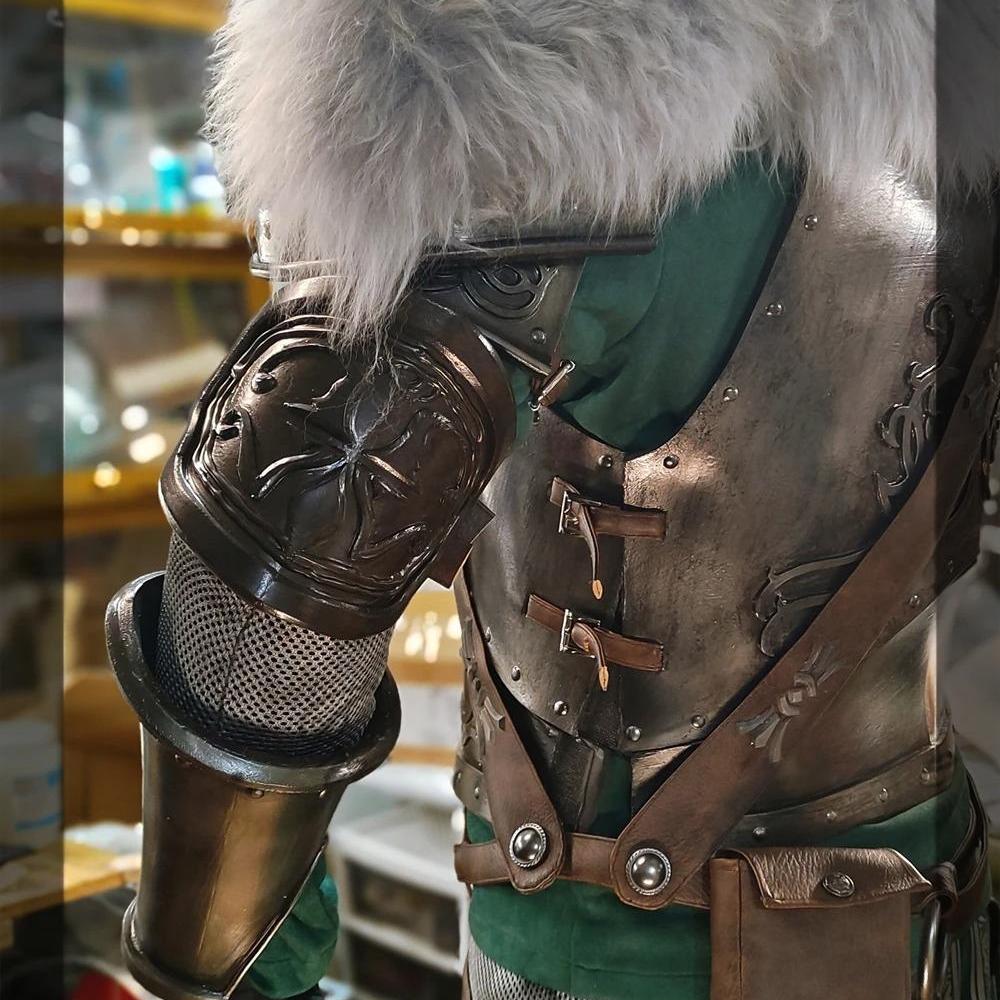 Dark Knight Armor Cosplay Costume Full Set Custom Size Medieval Fantasy ...