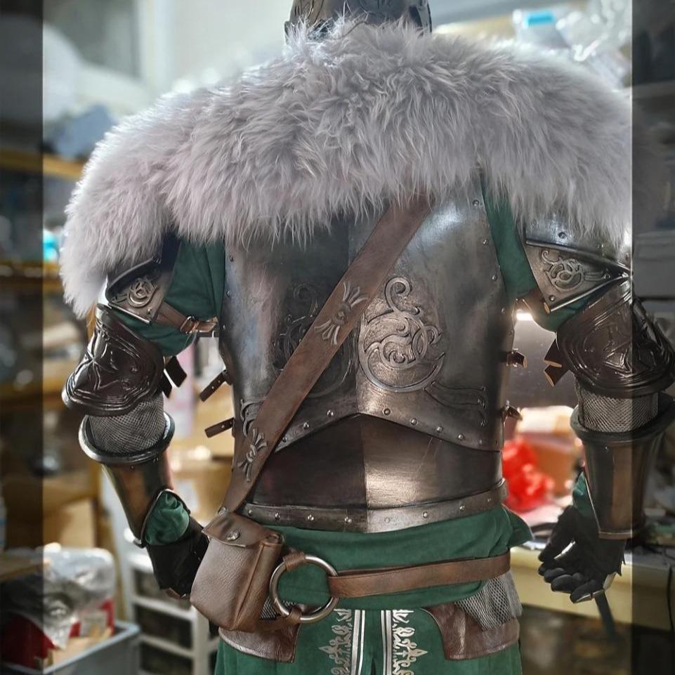 Dark Knight Armor Cosplay Costume Full Set Custom Size Medieval Fantasy ...