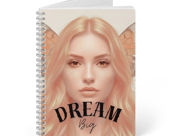 Kolekcja Aniołów | Notatnik Anioł "Dream Big" | Spirala A5