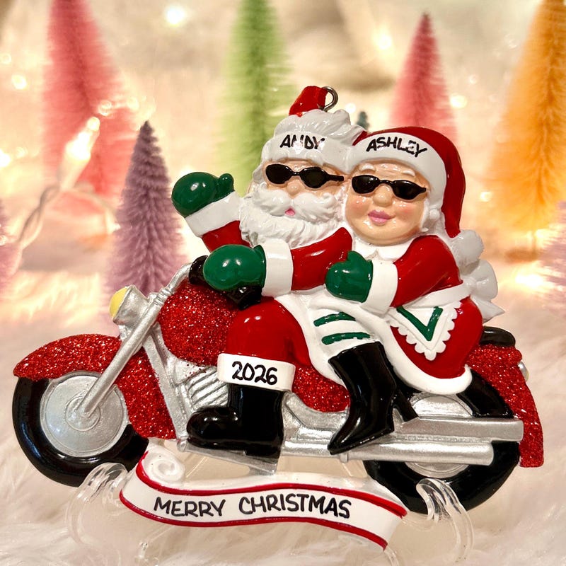 Motorcycle Mr & Mrs - Etsy